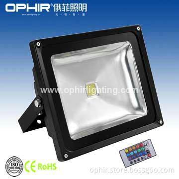 30W Stainless Steel LED RGB Garden Light Flood (Remote Controller)